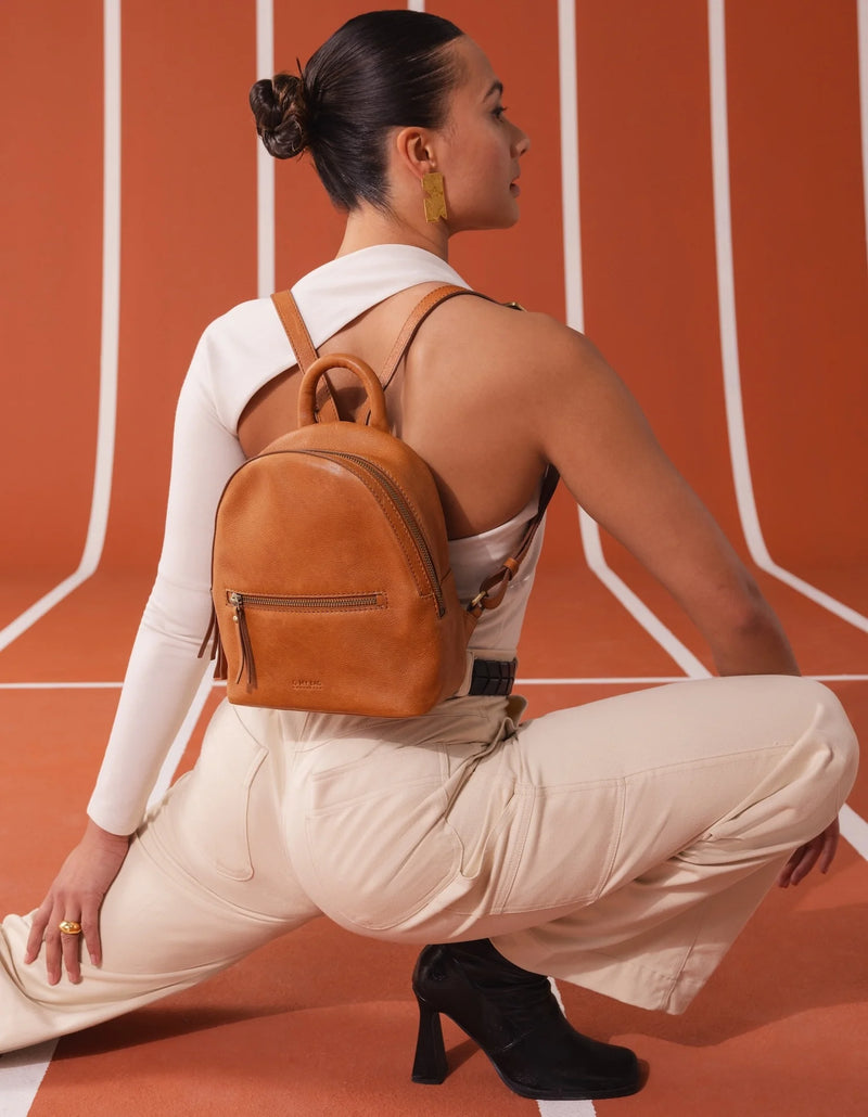 O My Bag - Ivy Mini Backpack Cognac