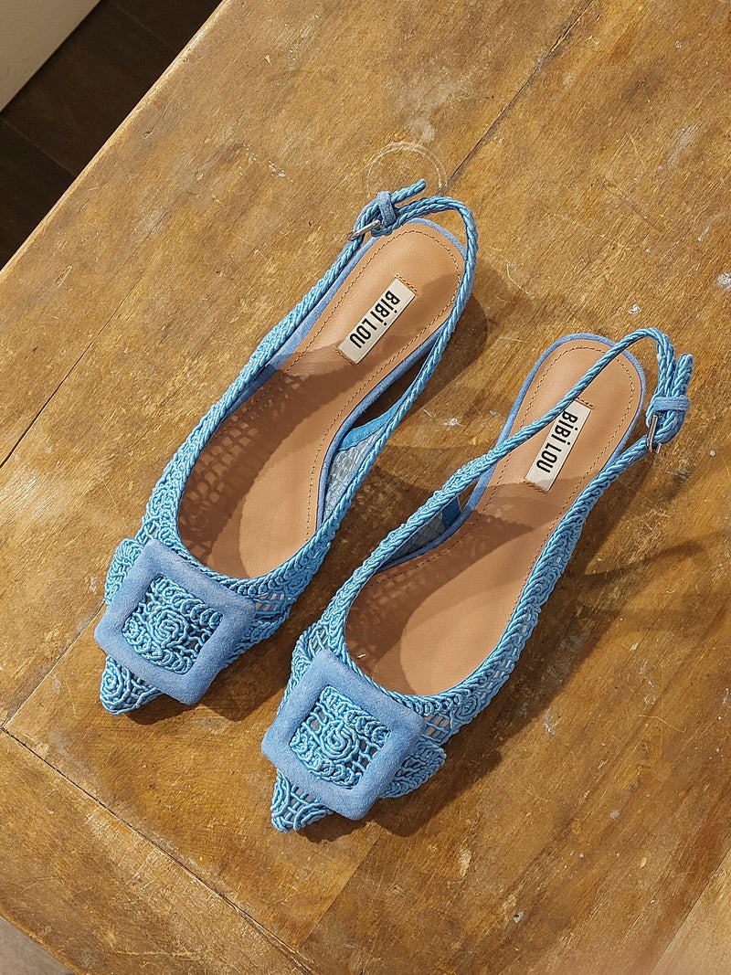 Bibi Lou -  Hannah Flat Denim Blue