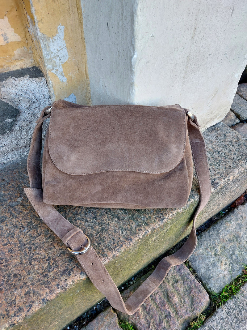 Unisa - Suzy Bag Suede Taupe