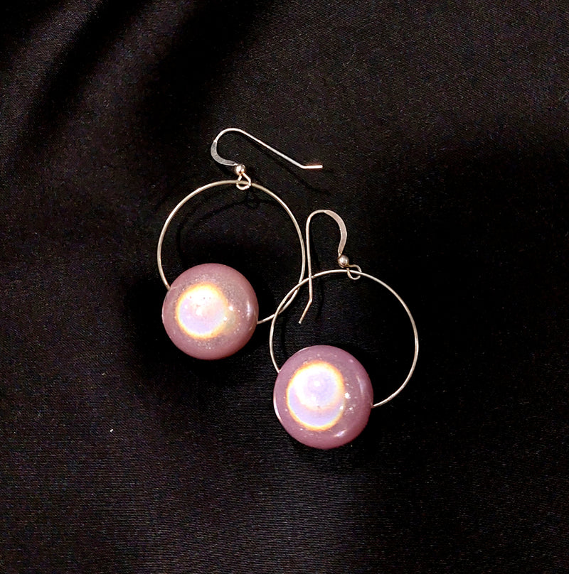 Linda Toye Jewellery - Pearl Earring Pink