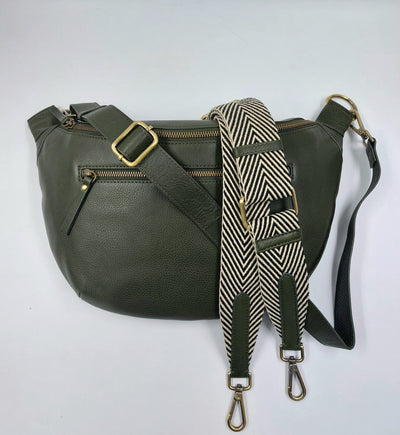 O My Bag - Drew Bum Bag Maxi Dark Olive