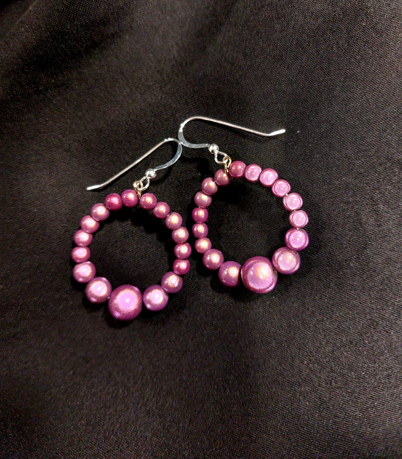 Linda Toye Jewellery - Twinkle Earring Purple