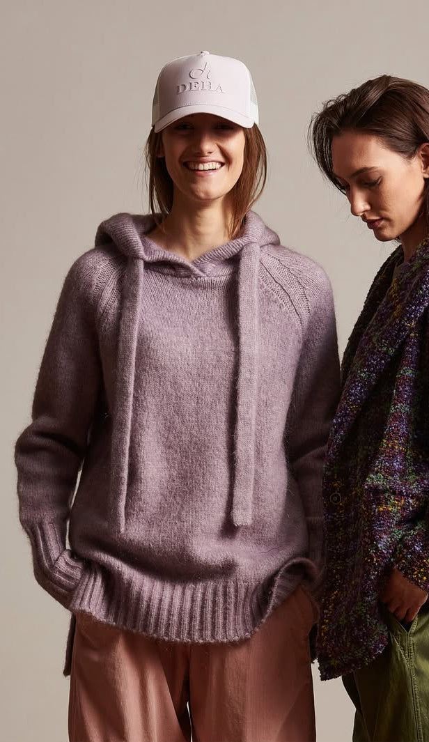 Deha - Fluffy Hoodie Lavender