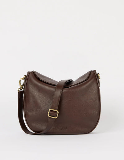 O My Bag Amsterdam - Lana Soft Grain Leather Chocolate