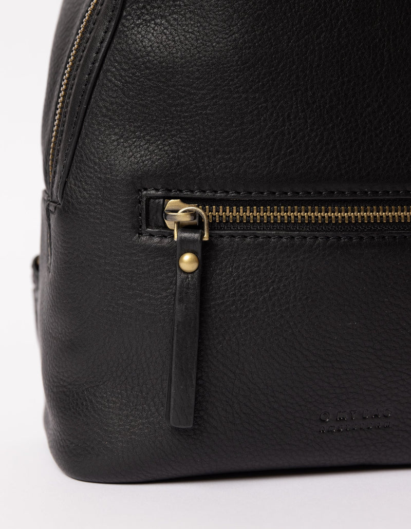 O My Bag Amsterdam - Ivy Mini Backpack Black