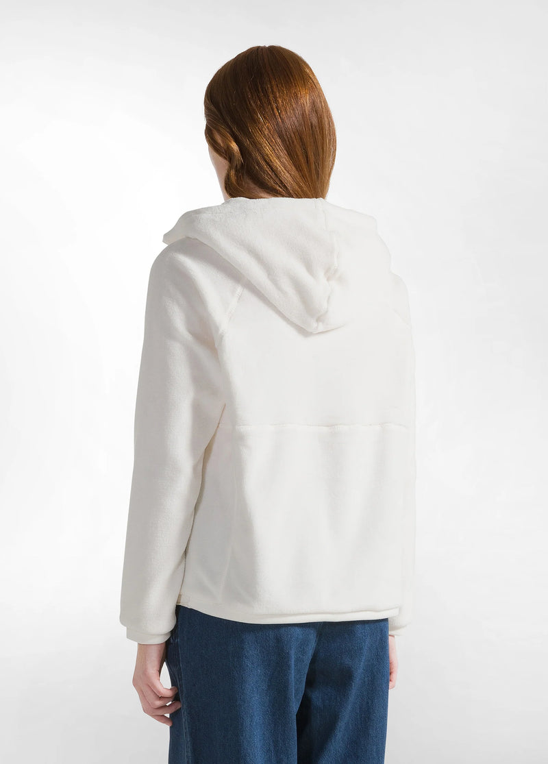 Deha - Fleece Hoodie White