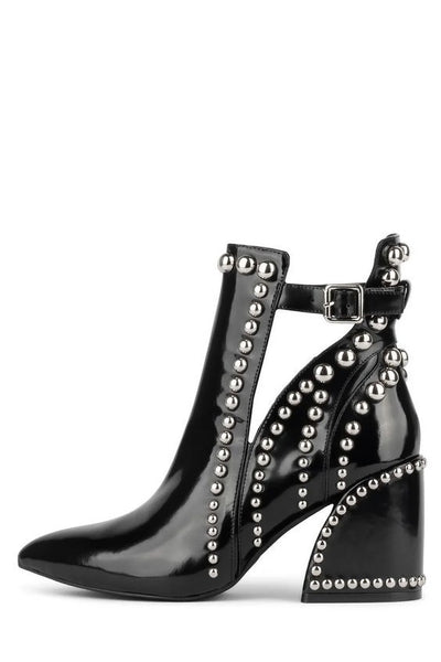 Jeffrey Campbell - Valeria Heeled Ankle Boot Black