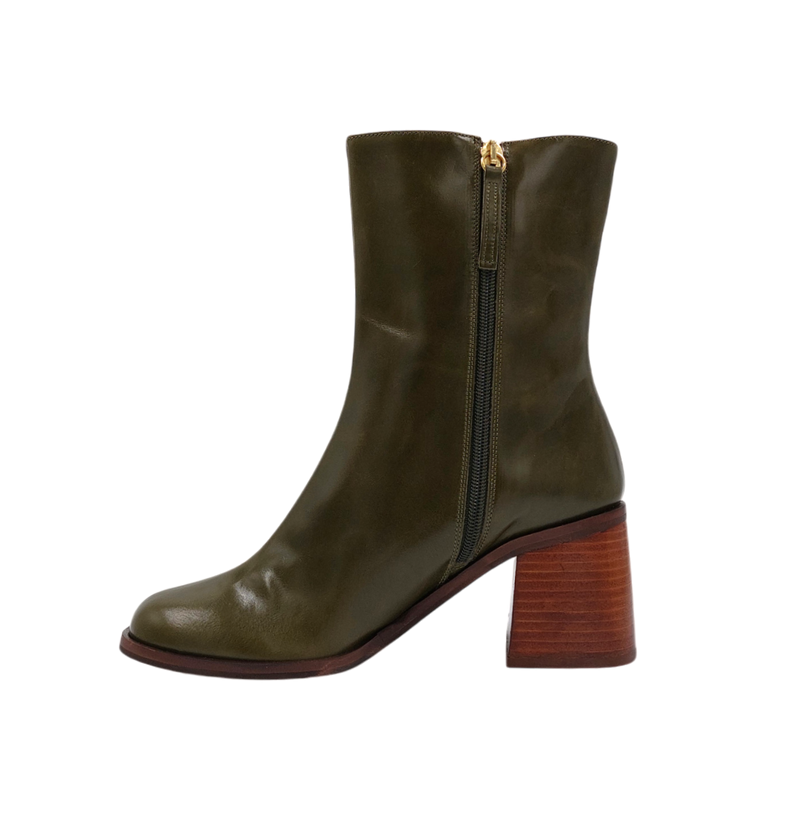 Ángel Alarcón - Desiree Ankle Boot Green