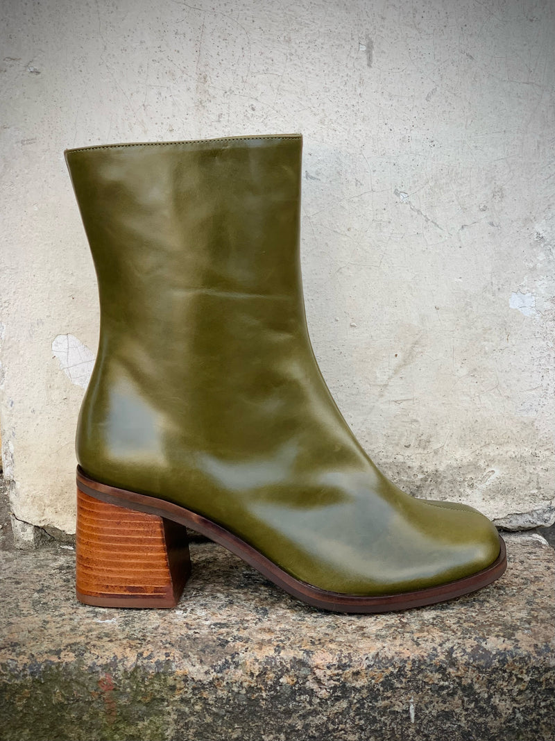 Ángel Alarcón - Desiree Ankle Boot Green