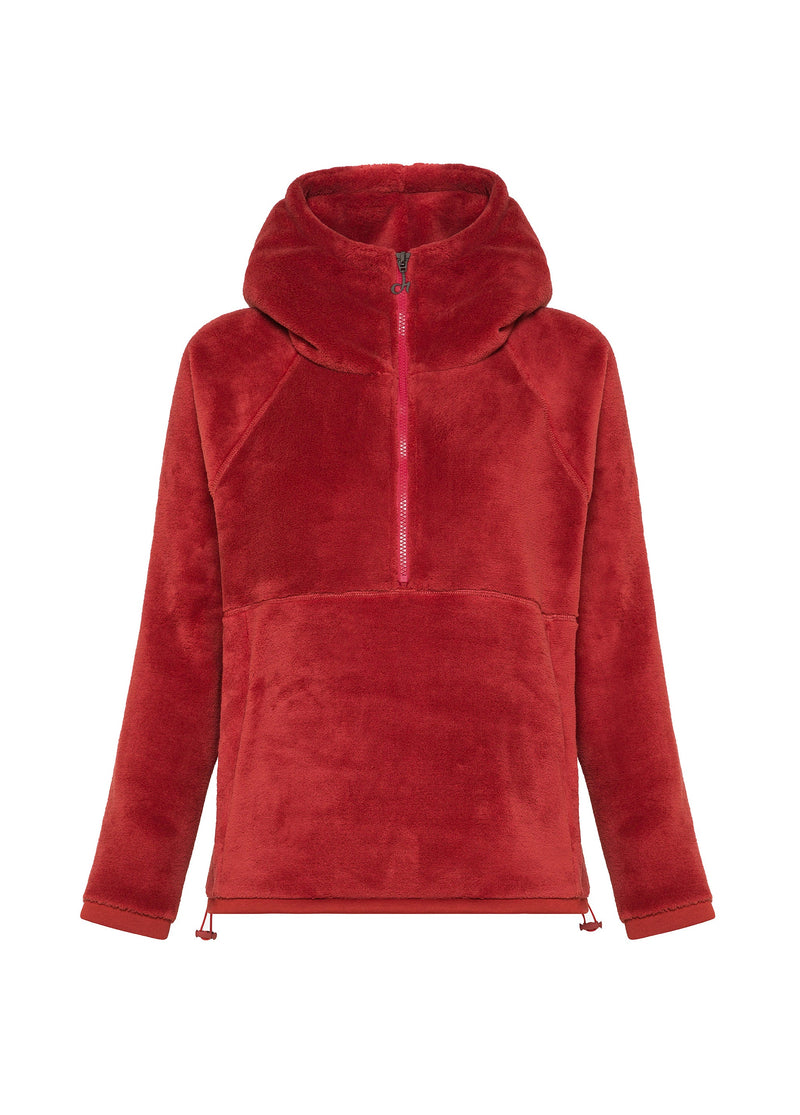 Deha - Fleece Hoodie Terra