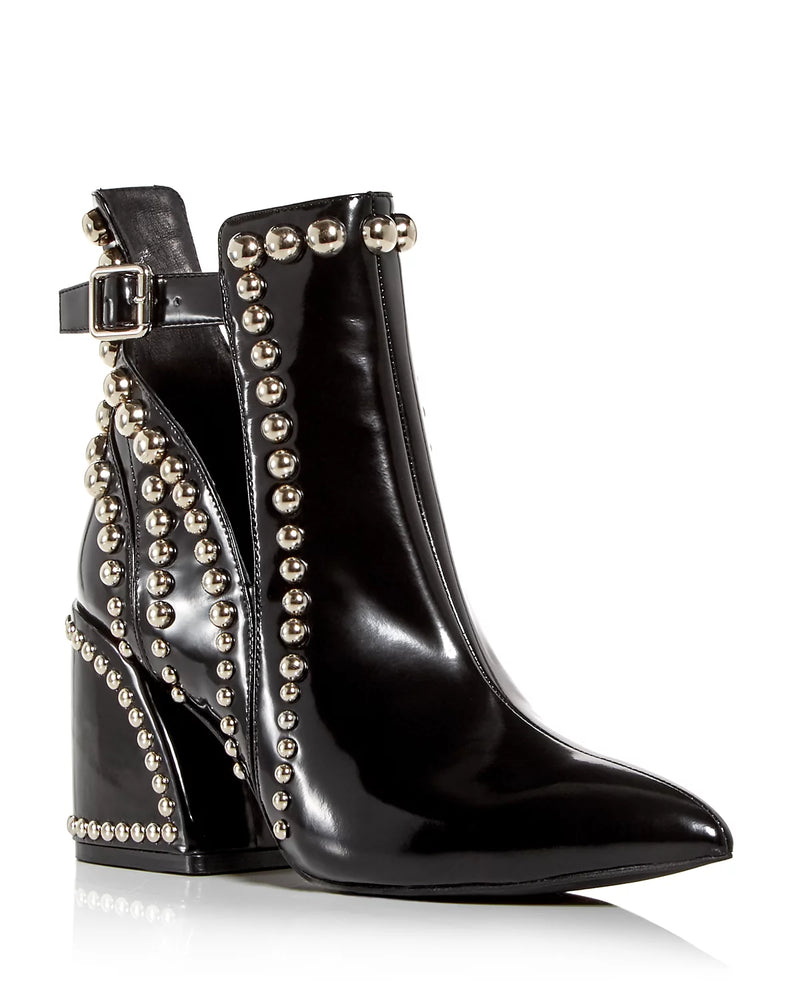 Jeffrey Campbell - Valeria Heeled Ankle Boot Black