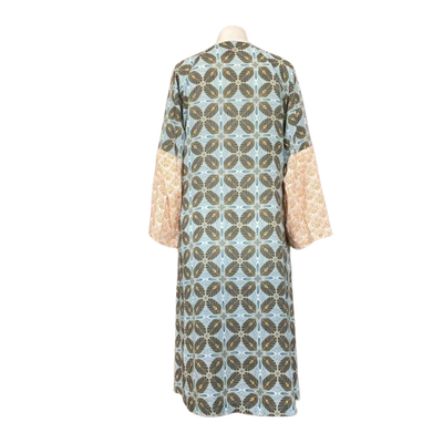 Erfurt Luxury - Printed 3/4 sleeve Dress Multi Color