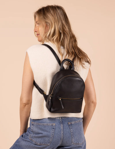 O My Bag Amsterdam - Ivy Mini Backpack Black