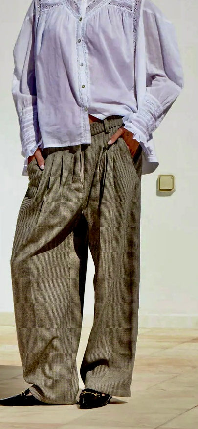 Mes Demoiselles Paris – Class Pants Taupe