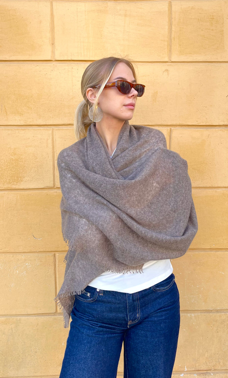 LaSalle - Cashmere Scarf Coffee