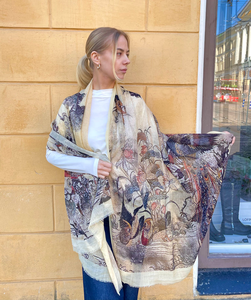 LaSalle - Nightingale Scarf Cream