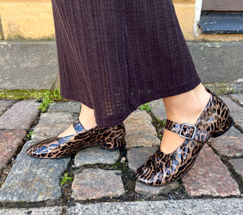 Unisa - Mary Jane Ballerina Animal Print