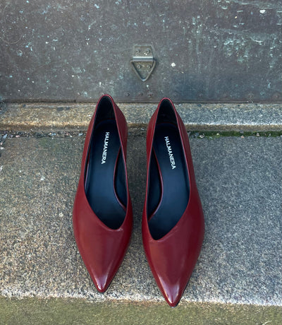 Halmanera - Sofia Stiletto Pump Burgundy