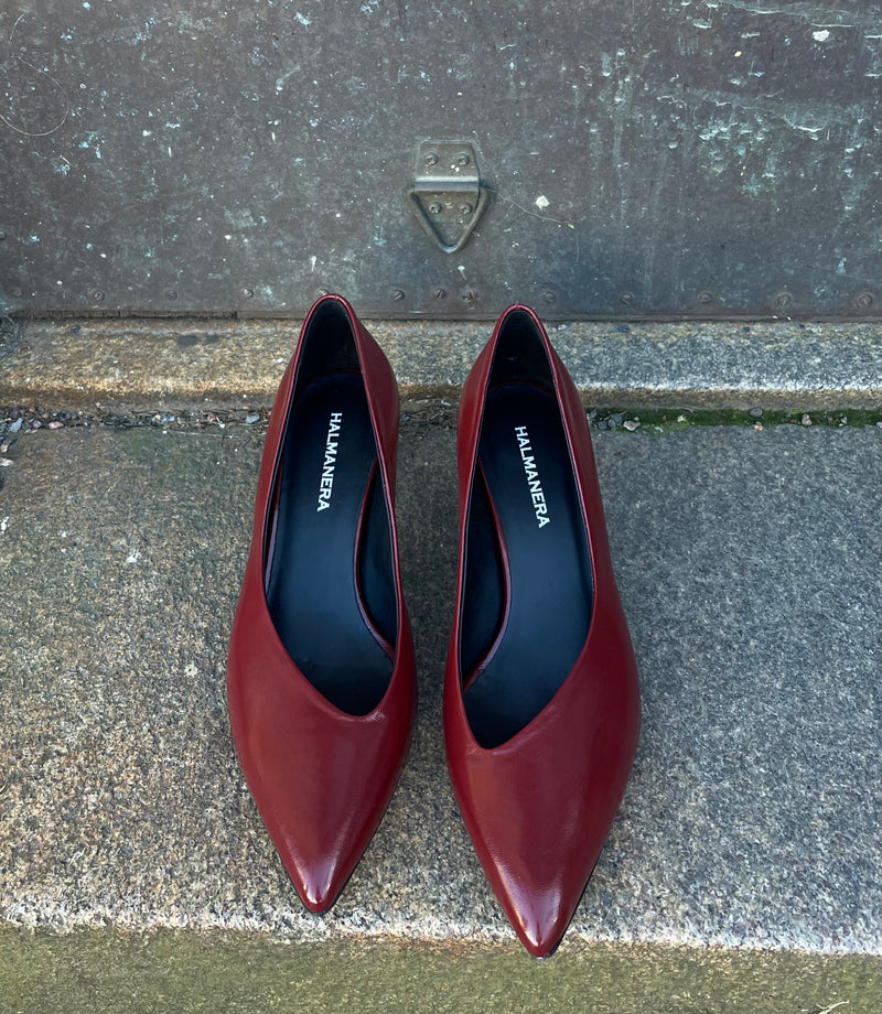 Halmanera - Sofia Stiletto Pump Burgundy