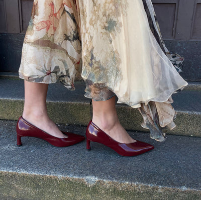 Halmanera - Sofia Stiletto Pump Burgundy