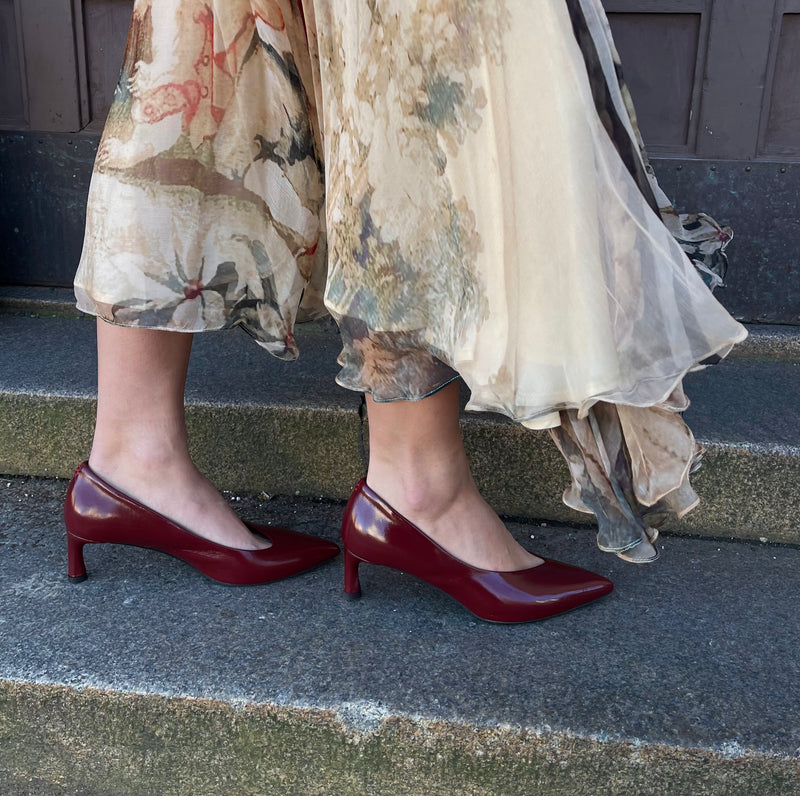 Halmanera - Sofia Stiletto Pump Burgundy