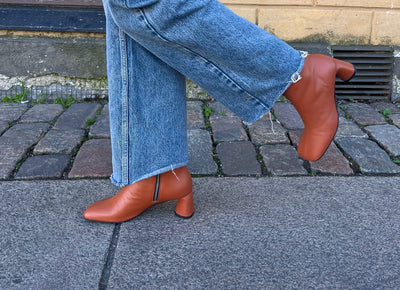 Halmanera - Rosa Ankle Boot Cognac