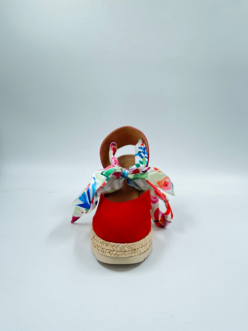 Unisa - Valeria Espadrillo Red