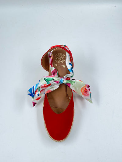 Unisa - Valeria Espadrillo Red