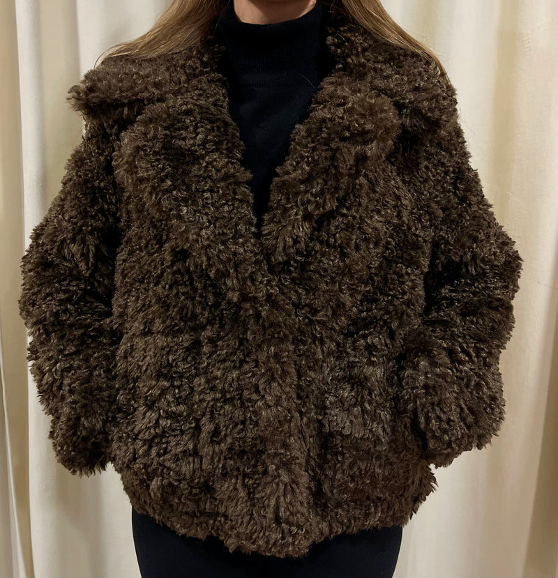 Alex•Max - Alexandra Fur Jacket Brown