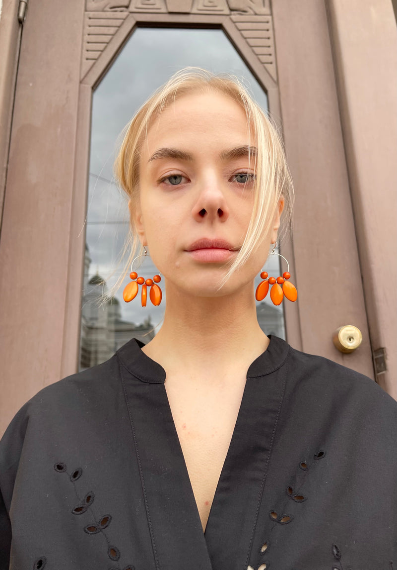 Linda Toye Jewellery - Lola Earring Orange