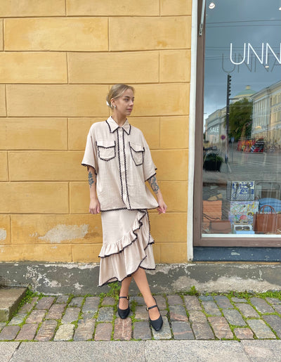 Ackleja - Kelly Nomad Skirt Beige Pink