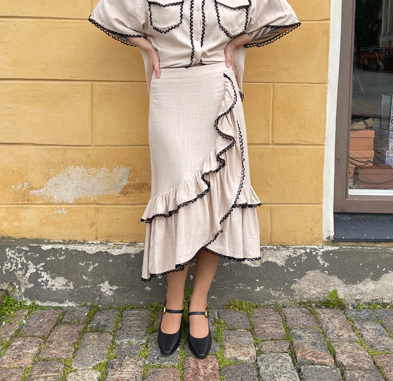 Ackleja - Kelly Nomad Skirt Beige Pink