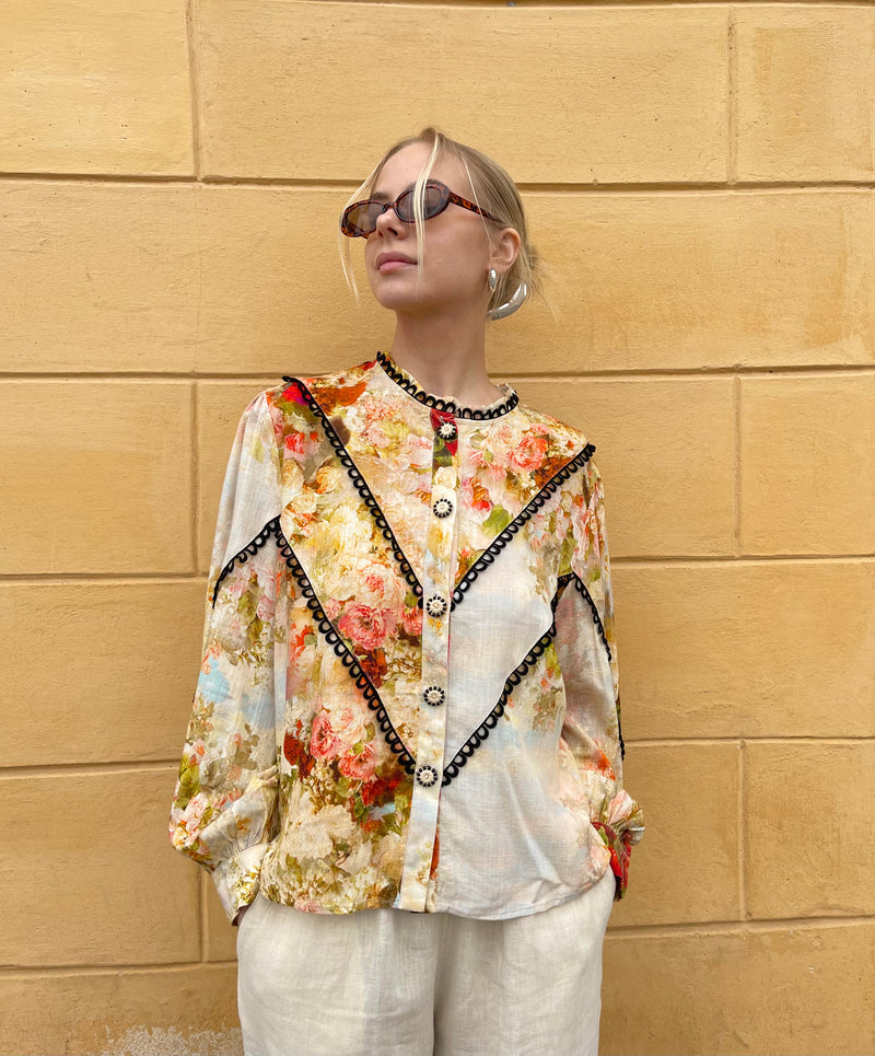 Ackleja - Victoria Flower Shirt