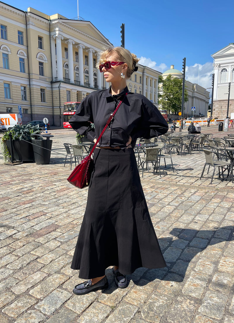 Bitte Kai Rand - Magic Stretch Maxi Skirt Black