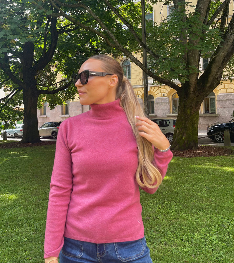 BTF•CPH - Cashmere-Merino Turtleneck Mauve
