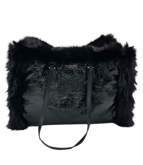 My Best Bag Firenze - Atena Reversible Bag Fur Black -