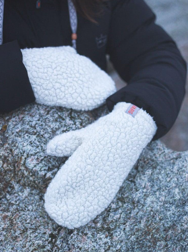 Varg - Wool Mittens Off-White