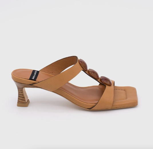 Ángel Alarcón - Leia Heeled Sandal Camel