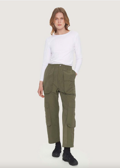 Bitte Kai Rand - Poplin Trousers With Pockets Black