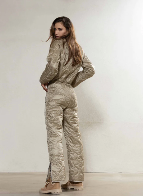 Blue Sportswear - Casa Quilt Jumpsuit Light Camel