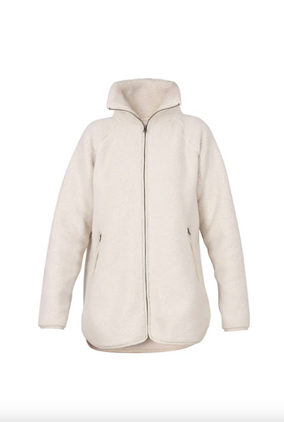 Blue Sportswear - Aria Teddyfleece Jacket White