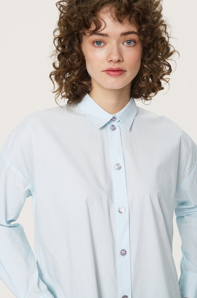 Bitte Kai Rand - Cotton Shirt Baby Blue