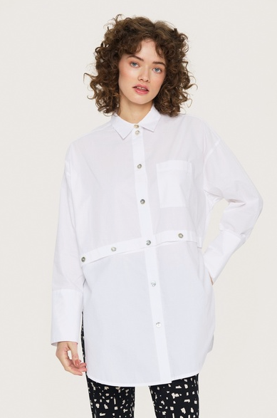 Bitte Kai Rand - Cotton Shirt With Buttons White