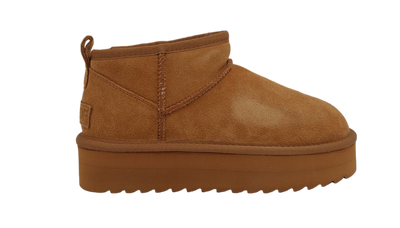 Colors Of California - Bea Platform Winter Boot Camel