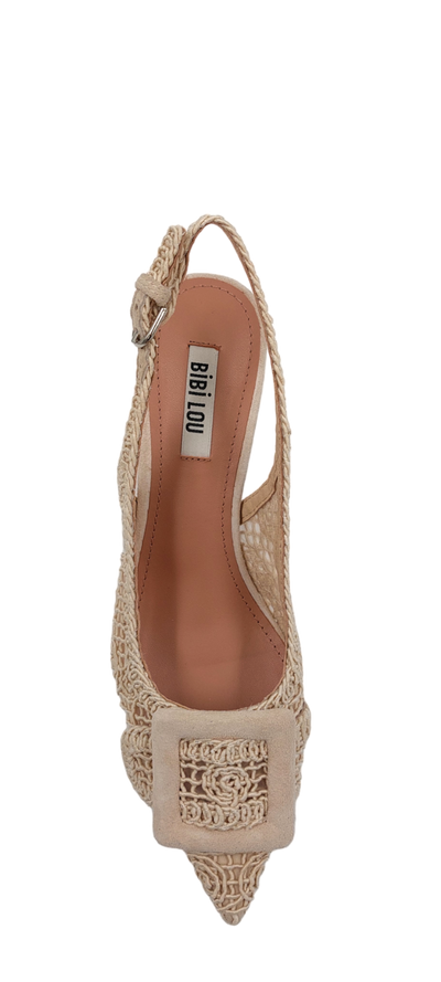 Bibi Lou - Hannah Slingback Off-White