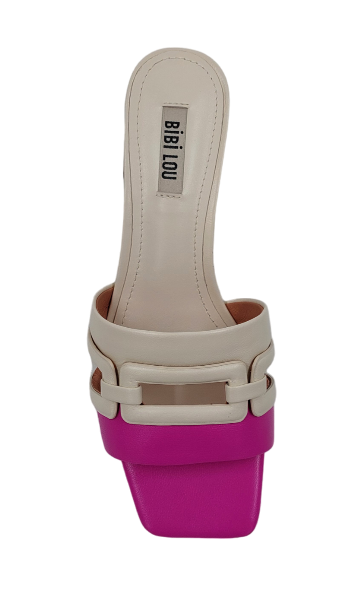 Bibi Lou - Holly Sandal White/Pink