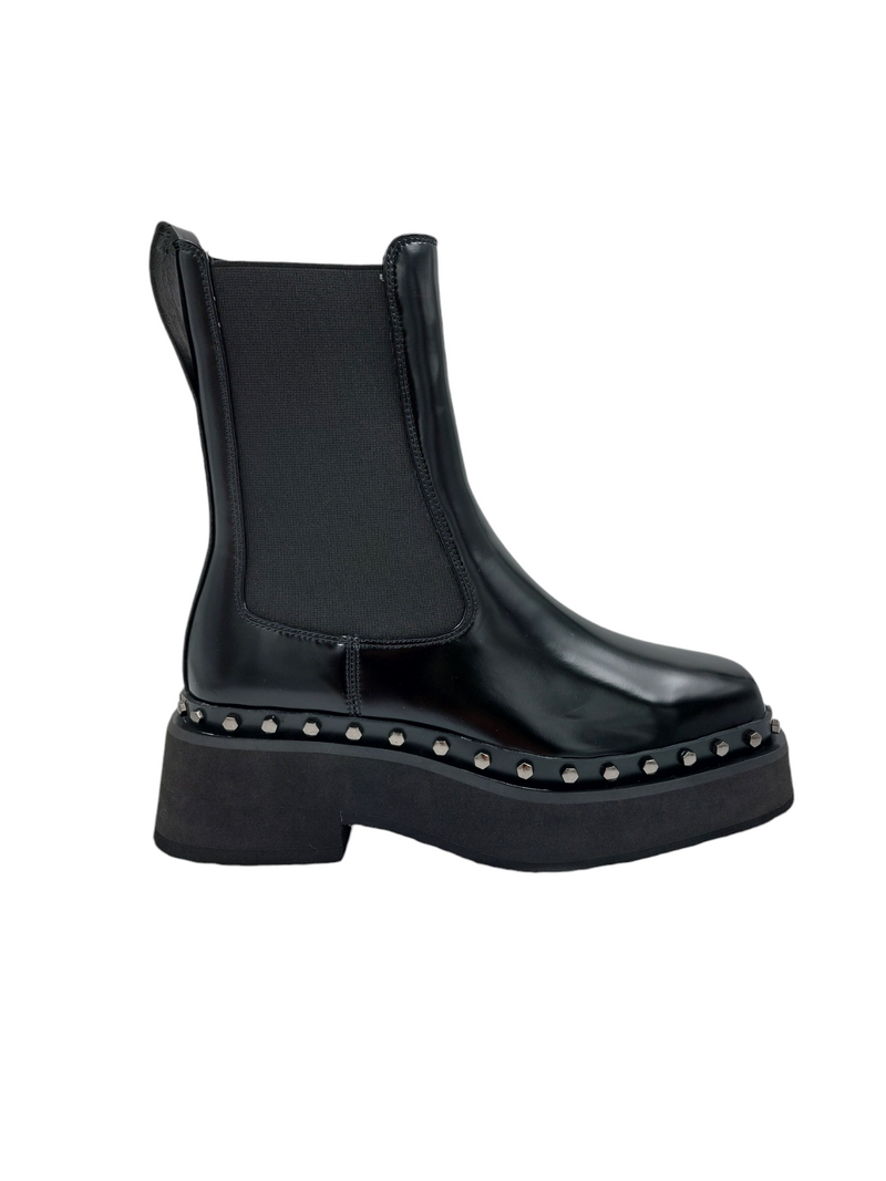 Noa Harmon - Sara Platform Ankle Boot Black