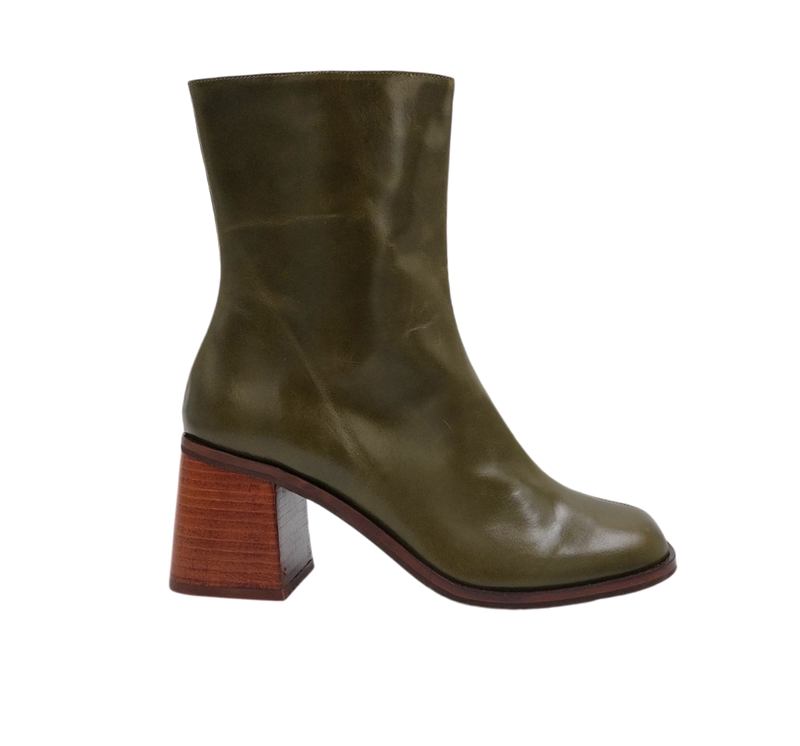 Ángel Alarcón - Desiree Ankle Boot Green