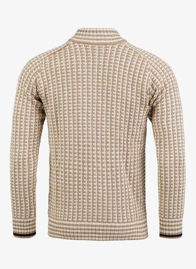 Pelle P - Roll Neck Pullover Beige Oak