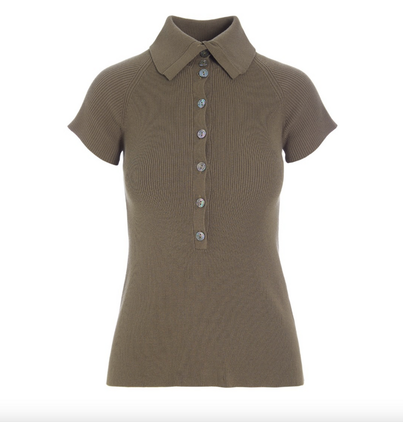 Bitte Kai Rand - Blouse with Collar Brown